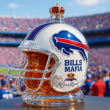 Buffalo Bills Helmet Whiskey Decanter